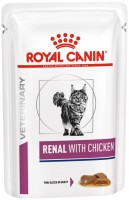 Photos - Cat Food Royal Canin Renal Chicken Gravy Pouch  24 pcs