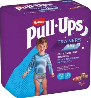 Photos - Nappies Huggies Pull-Ups Night Boy 2-4 / 18 pcs 