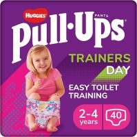 Photos - Nappies Huggies Pull Ups Girl 2-4 / 40 pcs 