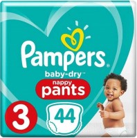 Photos - Nappies Pampers Active Baby-Dry 3 / 44 pcs 
