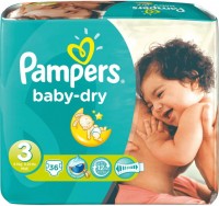 Photos - Nappies Pampers Active Baby-Dry 3 / 36 pcs 