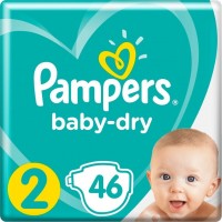 Photos - Nappies Pampers New Baby-Dry 2 / 46 pcs 