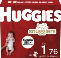 Photos - Nappies Huggies Little Snugglers 1 / 76 pcs 