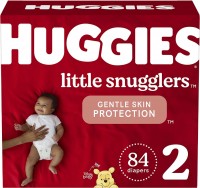 Photos - Nappies Huggies Little Snugglers 2 / 84 pcs 
