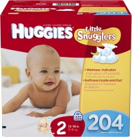 Nappies Huggies Little Snugglers 2 / 204 pcs 