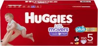 Nappies Huggies Little Movers Plus 5 / 150 pcs 