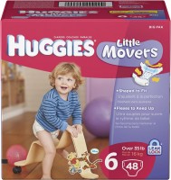 Photos - Nappies Huggies Little Movers 6 / 48 pcs 