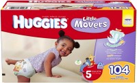 Photos - Nappies Huggies Little Movers 5 / 104 pcs 