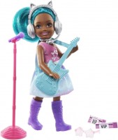 Photos - Doll Barbie Chelsea Can Be Playset With Brunette Chelsea Rockstar GTN89 