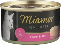 Photos - Cat Food Miamor Fine Fillets in Jelly Chicken/Rice  6 pcs