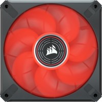Photos - Computer Cooling Corsair ML120 LED ELITE Black/Red 