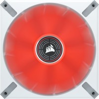 Photos - Computer Cooling Corsair ML140 LED ELITE White/Red 