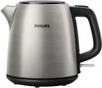 Photos - Electric Kettle Philips Daily Collection HD9348/10 2000 W 1 L  stainless steel