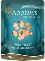 Photos - Cat Food Applaws Adult Pouch Tuna Fillet/Anchovy  12 pcs