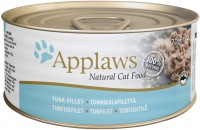 Photos - Cat Food Applaws Adult Canned Tuna Fillet  70 g 24 pcs