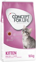 Photos - Cat Food Concept for Life Kitten  10 kg