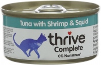 Photos - Cat Food THRIVE Complete Tuna with Shrimp/Squid  6 pcs