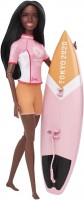 Photos - Doll Barbie Olympic Games Tokyo 2020 Surfer GJL76 