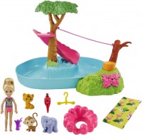 Photos - Doll Barbie Lost Birthday Splashtastic Pool Surprise Playset GTM85 