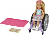 Doll Barbie Chelsea Blond with Wheelchair HGP29 