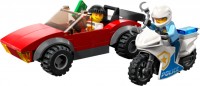 Construction Toy Lego Police Bike Car Chase 60392 