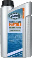 Photos - Engine Oil Yacco Outboard 500 2T 1 L