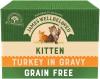 Photos - Cat Food James Wellbeloved Kitten Turkey in Gravy  12 pcs