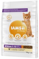 Photos - Cat Food IAMS Vitality Kitten Fresh Chicken  10 kg