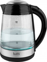 Photos - Electric Kettle Botti Lucas 2200 W 1.7 L  black