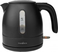 Photos - Electric Kettle Nedis KAWK300EBK black