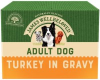 Photos - Dog Food James Wellbeloved Adult Turkey in Gravy Pouches 40