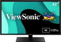 Monitor Viewsonic VX4381-4K 42.5 "  black