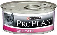 Photos - Cat Food Pro Plan Adult Canned Delicate  24 pcs