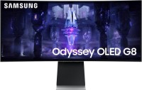 Photos - Monitor Samsung Odyssey OLED G8 34 34 "  silver