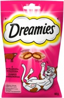 Photos - Cat Food Dreamies Treats with Tasty Beef  60 g 8 pcs