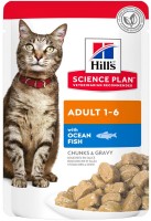 Photos - Cat Food Hills SP Adult Ocean Fish Pouch 