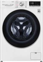 Photos - Washing Machine LG AI DD F4DV710S1E white