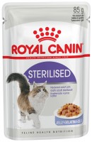 Photos - Cat Food Royal Canin Sterilised Jelly Pouch  24 pcs