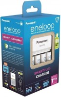 Battery Charger Panasonic Smart-Quick Charger + Eneloop 4xAA 2000 mAh 