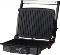 Photos - Electric Grill HOMCOM Health Grill & Panini Press stainless steel