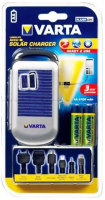 Photos - Battery Charger Varta Solar Charger + 2xAA 2100 mAh 
