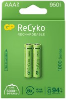 Photos - Battery GP Recyko  2xAAA 950 mAh