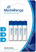 Battery MediaRange Premium Alkaline  4xAAA