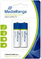 Photos - Battery MediaRange 2xAA 2600 mAh 