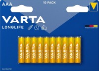 Photos - Battery Varta Longlife 10xAAA 