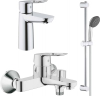 Photos - Bath Tap Set Grohe Start Loop 125048 