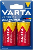 Photos - Battery Varta Longlife Max Power 2xD 
