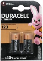 Photos - Battery Duracell  2xCR123
