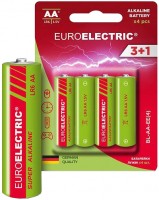 Photos - Battery EUROELECTRIC Super Alkaline  4xAA
