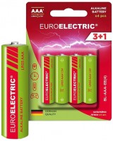 Photos - Battery EUROELECTRIC Super Alkaline  4xAAA